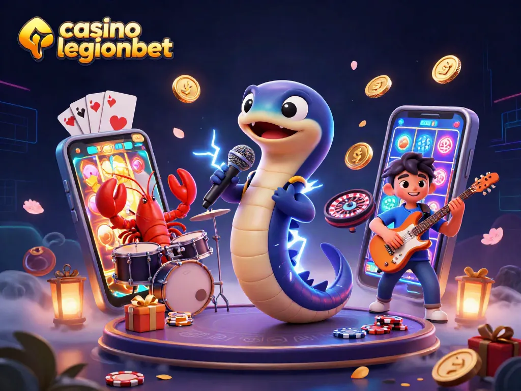 Experience thrilling gameplay at casino legionbet with vibrant characters and exciting game elements.