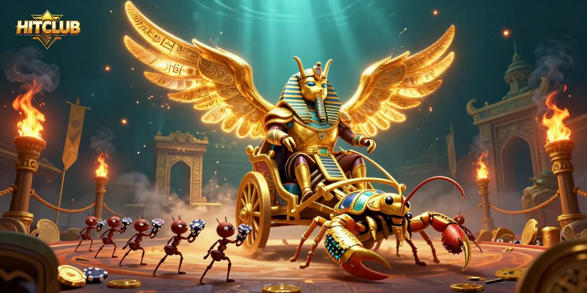 Join the excitement at HITCLUB with thrilling poker action in an ancient arena setting.